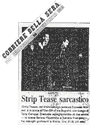 Strip Tease sarcastico